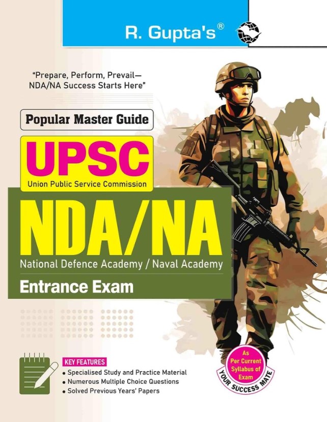 R. Guptas Popular Master Guide _ NDA | NA (National Defence Academy | Naval Academy) Entrance Exam Guide 2026 Edition